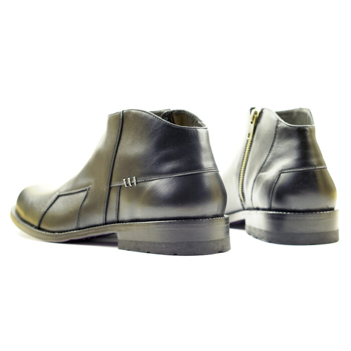 D1 Mr. Atón Boot-Black Men's Leather - Image 3