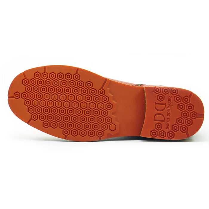 D6 Mr. ANX -Red -Boot fabric Men’s Leather - Image 5
