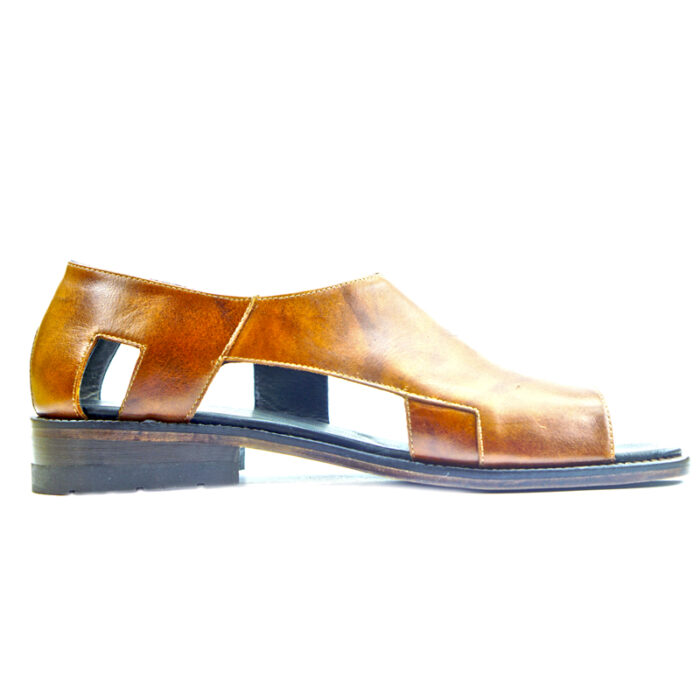 D11 Mr. RA Men's executive formal leather sandal - Image 4