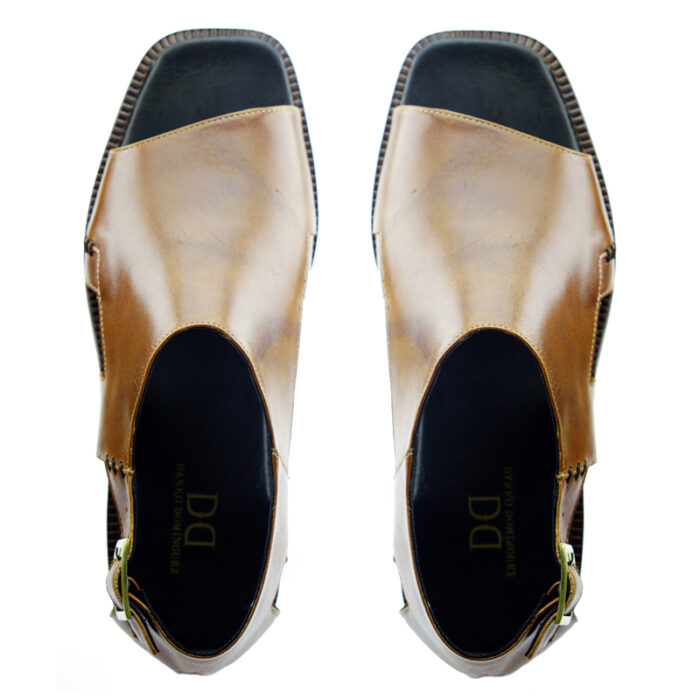 D11 Mr. RA Men's executive formal leather sandal - Image 3