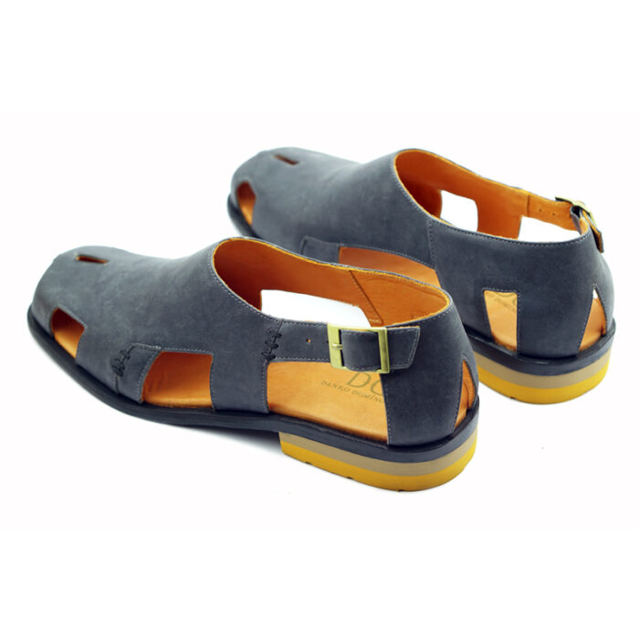 D12 Mr. Thot Men's executive formal leather sandal - Image 4