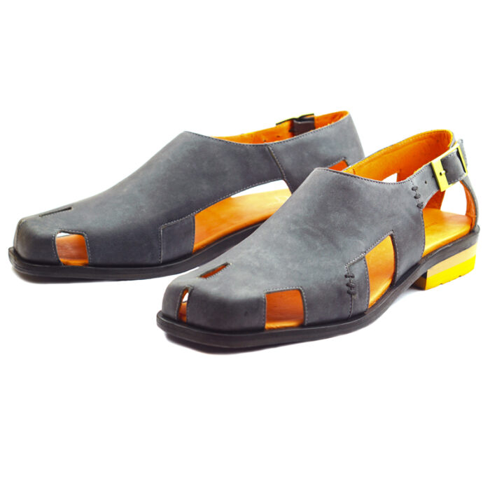 D12 Mr. Thot Men's executive formal leather sandal - Image 3