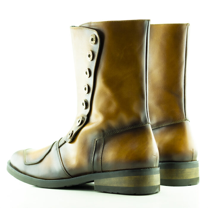 D13 Indian Whisky leather boot with brake reinforcement - Image 3