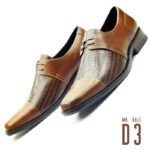 D3 Dali men's leather Snkrs-shoe brown