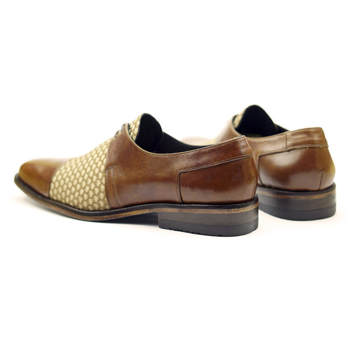 D3 Tesla Brown Fabric Dress Snkrs-shoe mens - Image 8