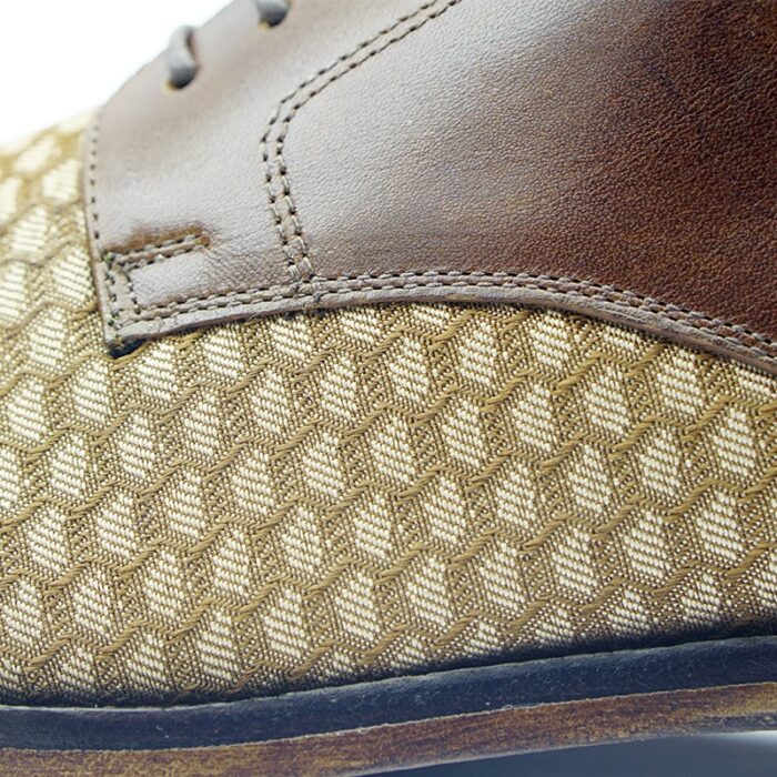 D4 Mercury men's leather Snkrs-shoe brown Fabric - Image 7