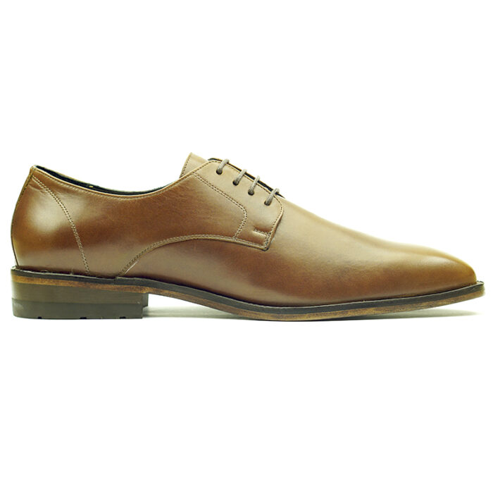 D4 Mercury men's leather shoe brown - Image 5