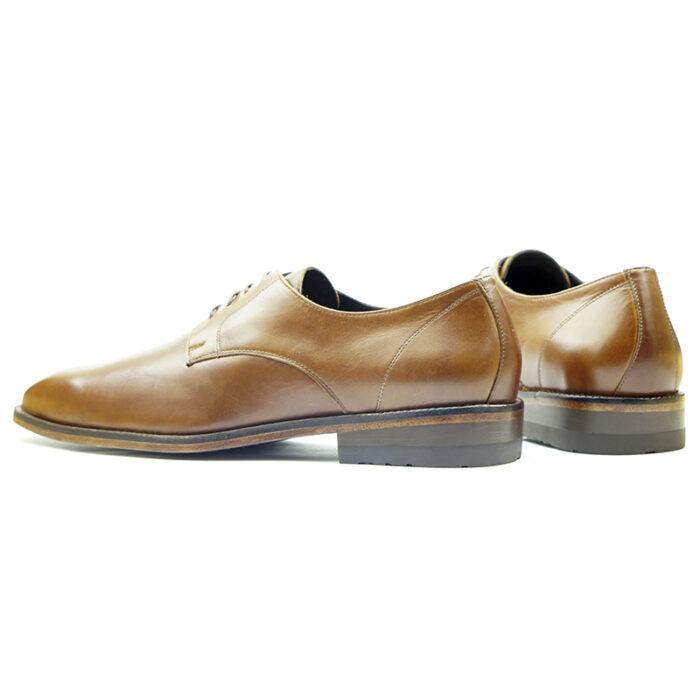 D4 Mercury men's leather shoe brown - Image 3