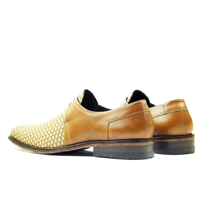 D5 Johnnie Walker men’s leather Snkr-shoe Whiskey Fabric - Image 5