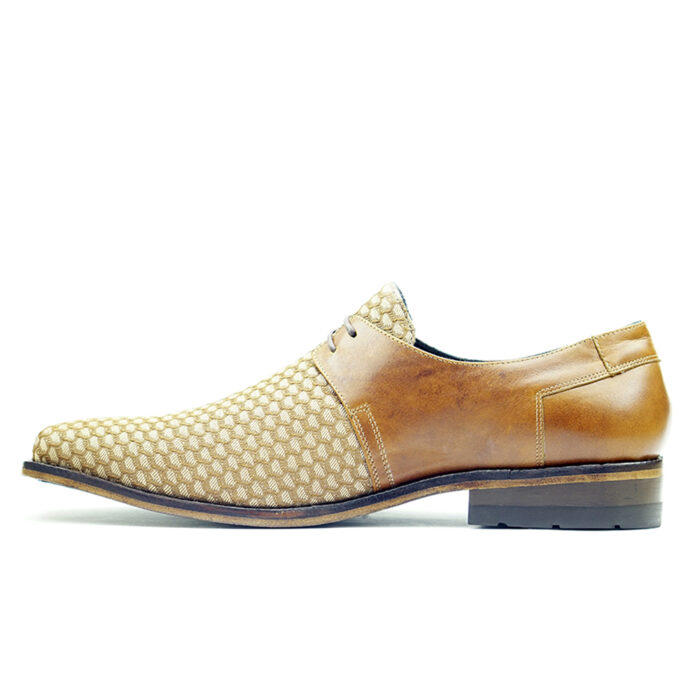 D5 Johnnie Walker men’s leather Snkr-shoe Whiskey Fabric - Image 4