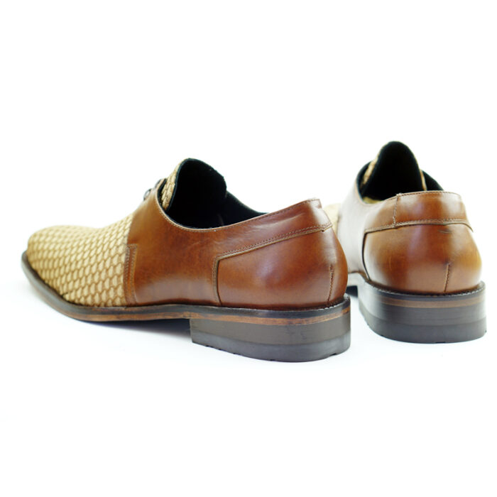 D5 James Brown Fabric Dress Snkrs-Shoe mens - Image 3