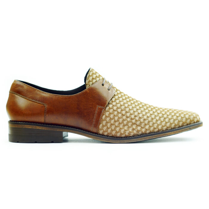 D5 James Brown Fabric Dress Snkrs-Shoe mens - Image 4