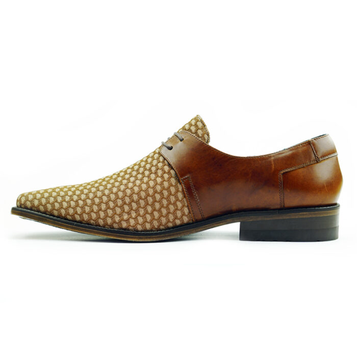 D5 James Brown Fabric Dress Snkrs-Shoe mens - Image 5