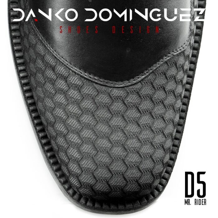 D5 Rider  men’s leather Snkrs-shoe black Fabric - Image 5