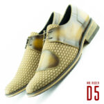 D5 Rider  men’s leather Snkrs-shoe Whisky Fabric-airbrush aging
