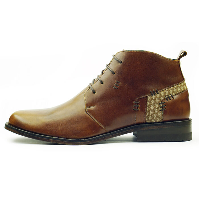D7 Mr. Kristian Boot Brown Men’s Leather - Image 3