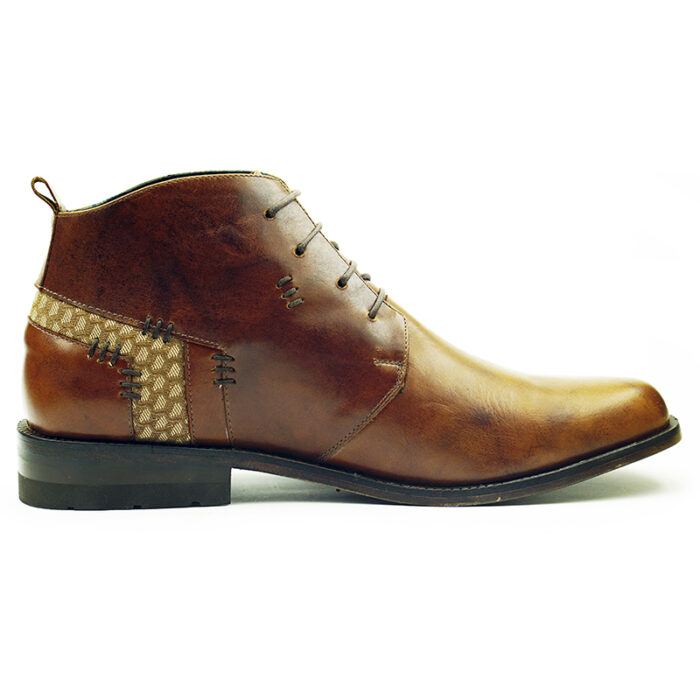D7 Mr. Kristian Boot Brown Men’s Leather - Image 6