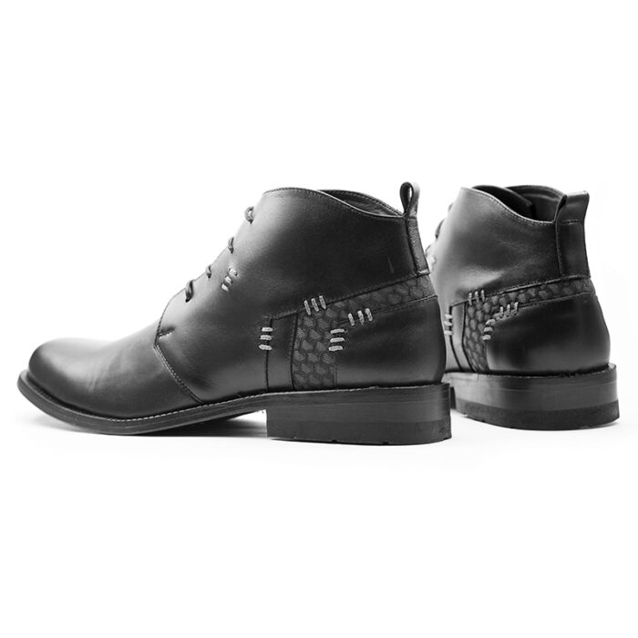 D7 Mr. Kristian Boot Black Men’s Leather - Image 6