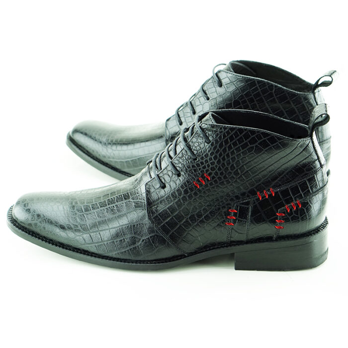 D7 Mr. Kristian Boot Black-Coco Men’s Leather H2 - Image 3