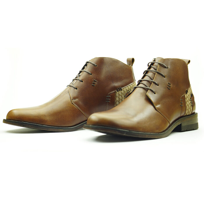 D7 Mr. Kristian Boot Brown Men’s Leather - Image 4