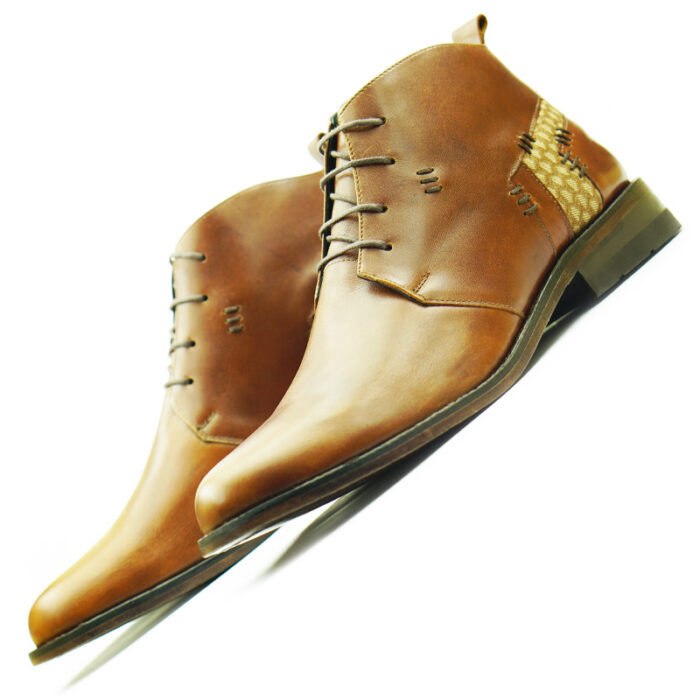 D7 Mr. Kristian Boot Brown Men’s Leather - Image 2