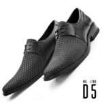 D5 Davinci black-fabric Dress Snkrs-shoe mens